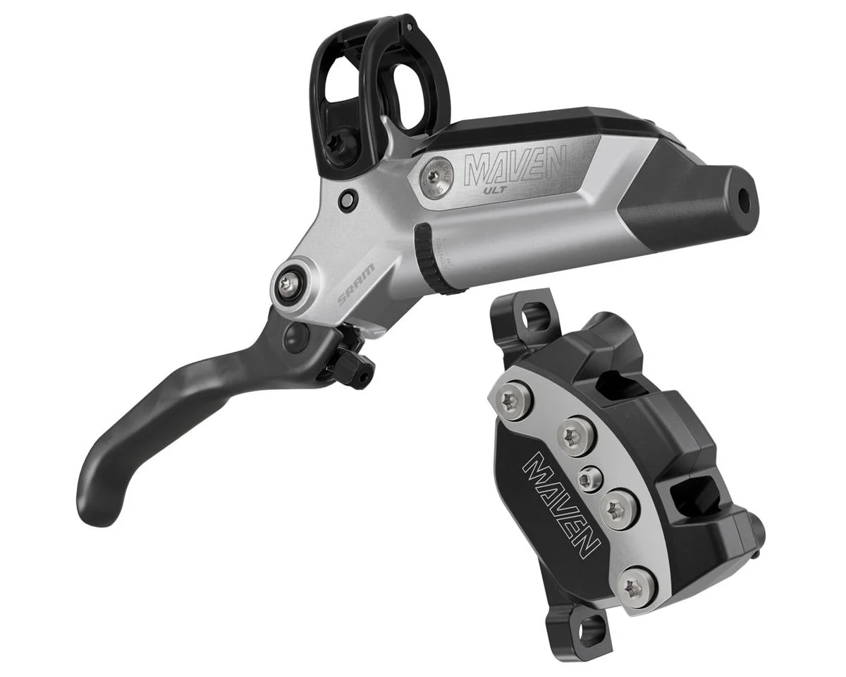 SRAM Maven Ultimate Hydraulic Disc Brake (B1) (Clear Anodized) (Right) (Post Mount) (Caliper Included)